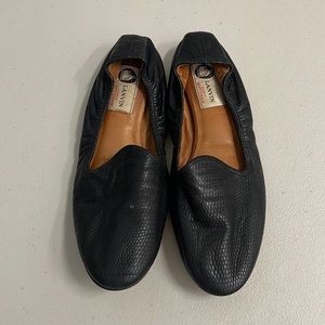 Black Lanvin ballet flats